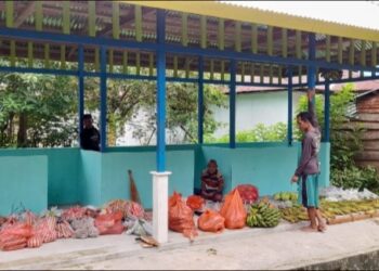 Pasar Desa Usun Mulai Diaktifkan