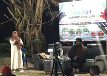 Wakil Bupati Hadiri Talk Show Hardiknas