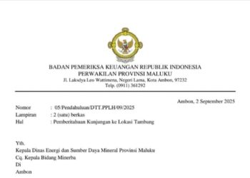 Besok BPK Kunjungi Dua Perusahaan Tambang Di SBT